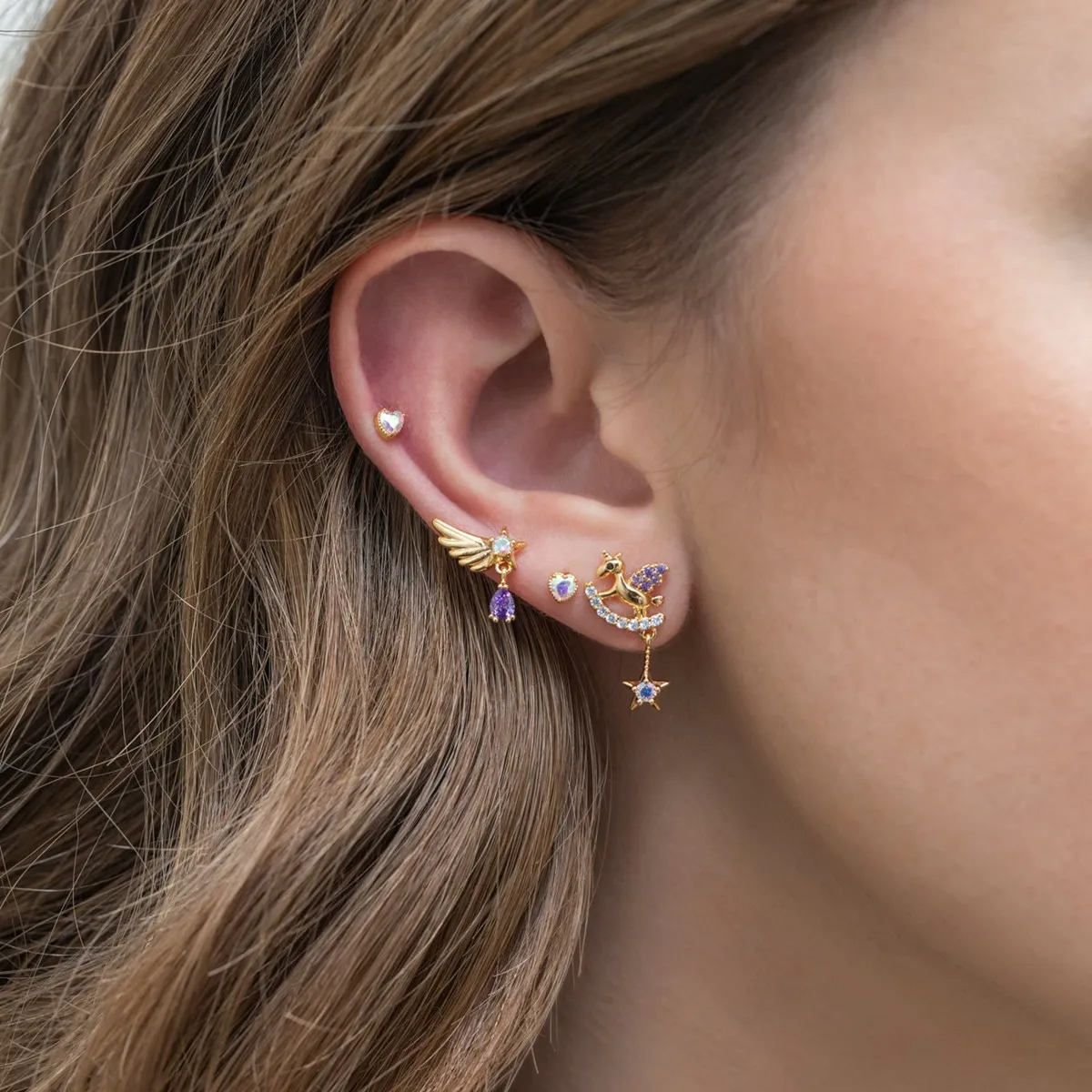 Set Aretitos Unicornio