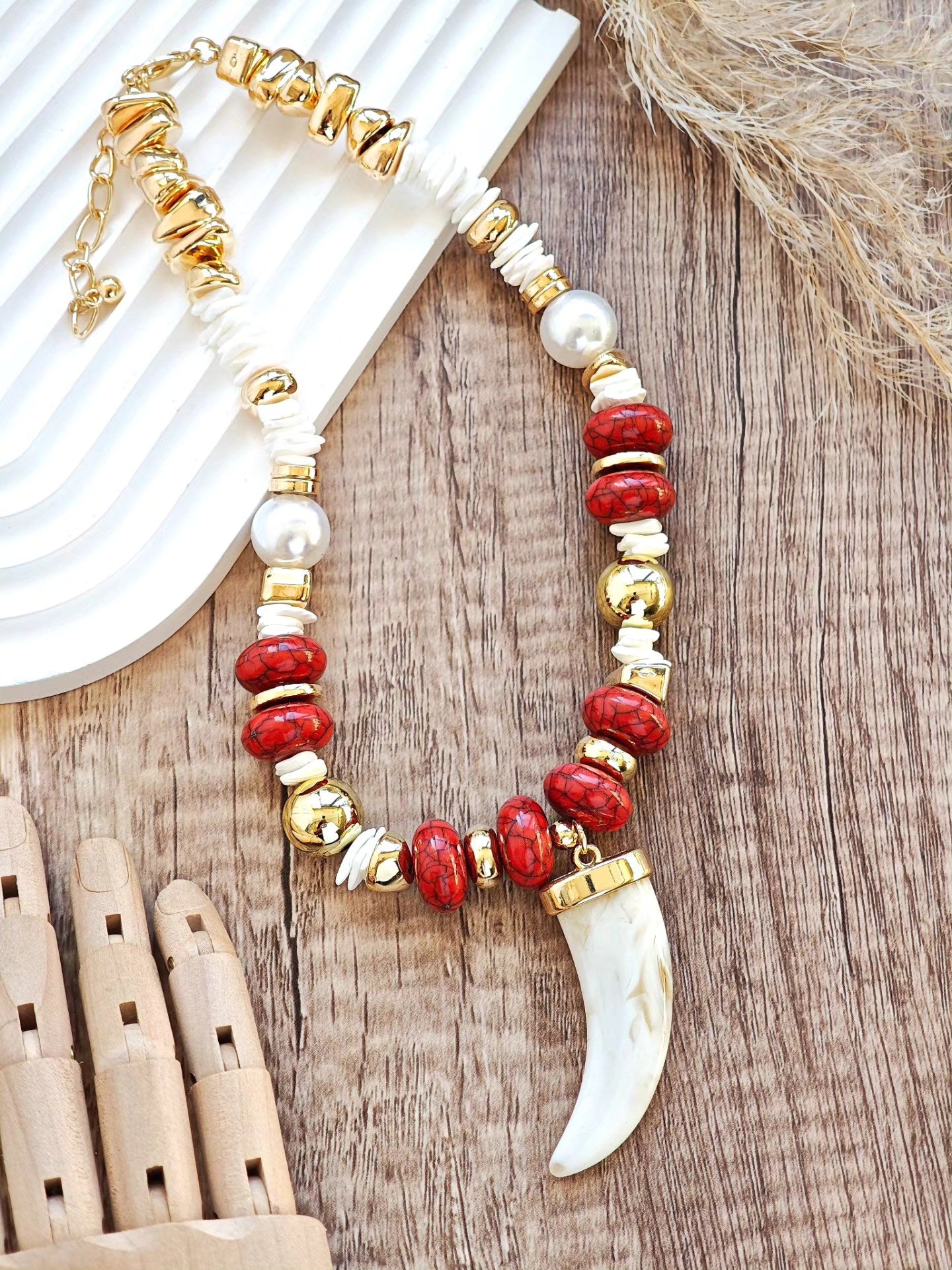 Collar Colmillo Chunky