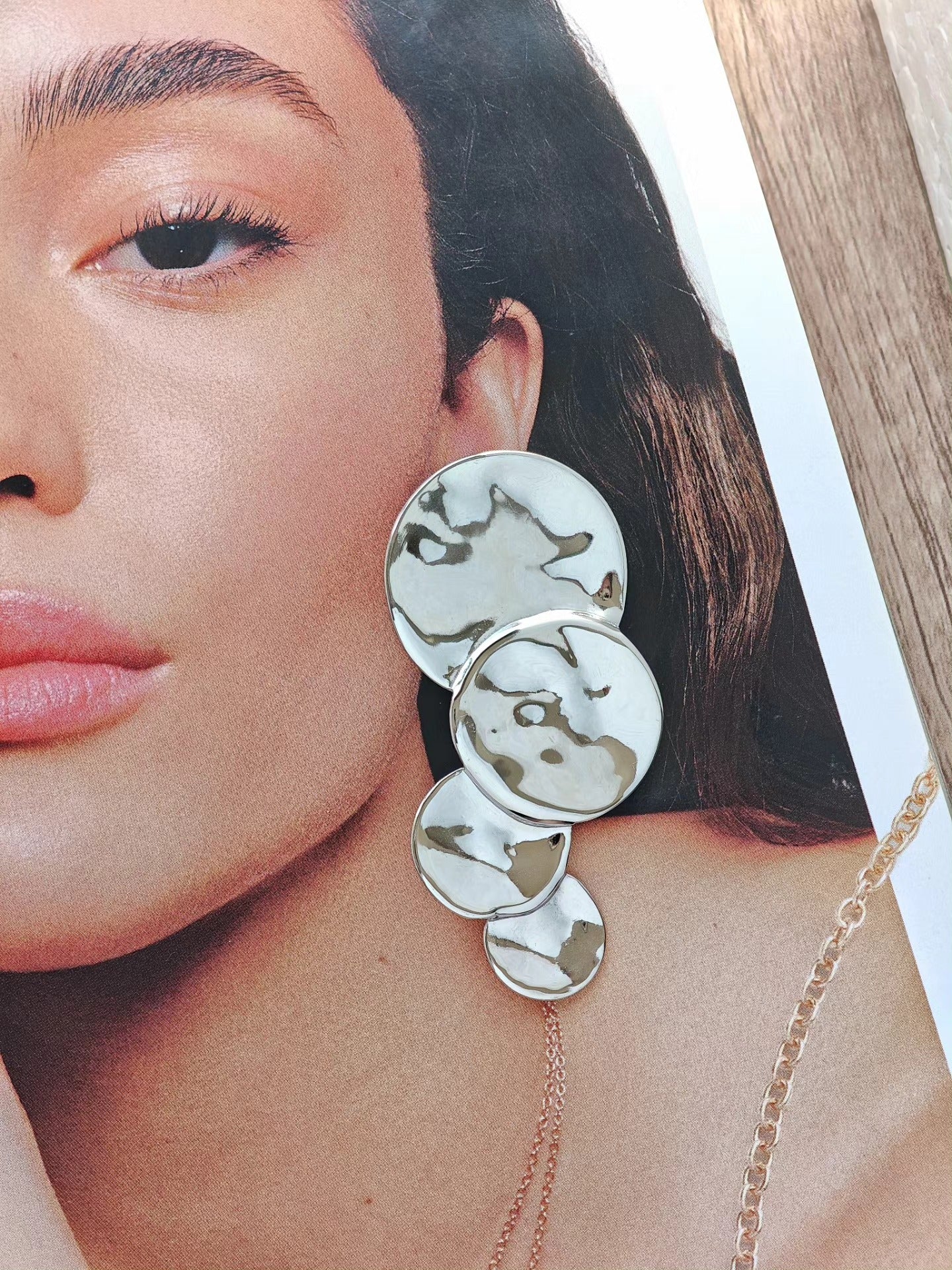 Aretes Colgantes de Circulos