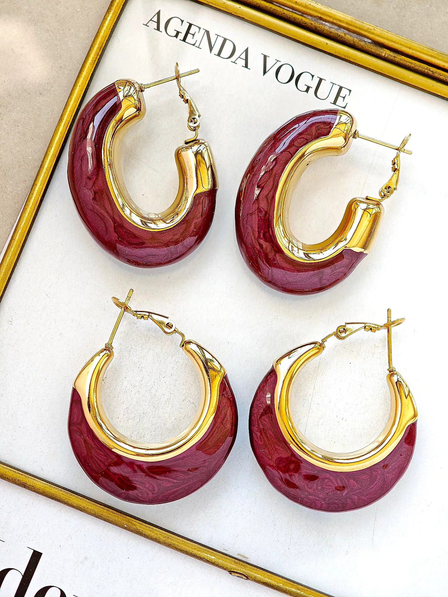 Aretes Rojos