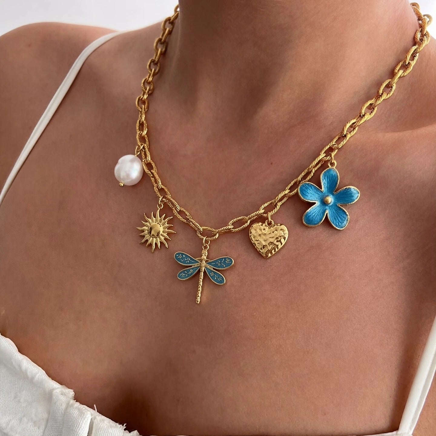 Collar Multi Dijes de Libelula
