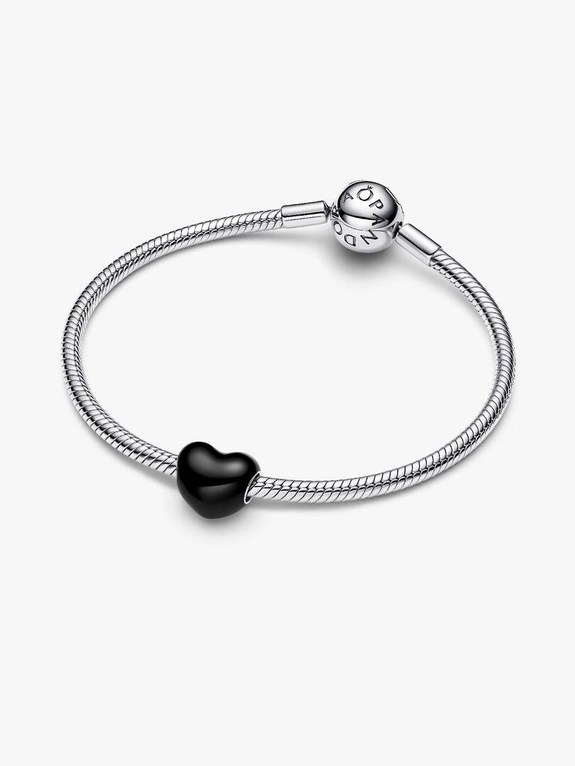 Charm Pandora Corazón Negro