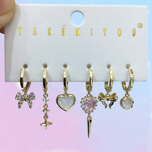 Yakemiyou Huggies de Corazones y Moñitos