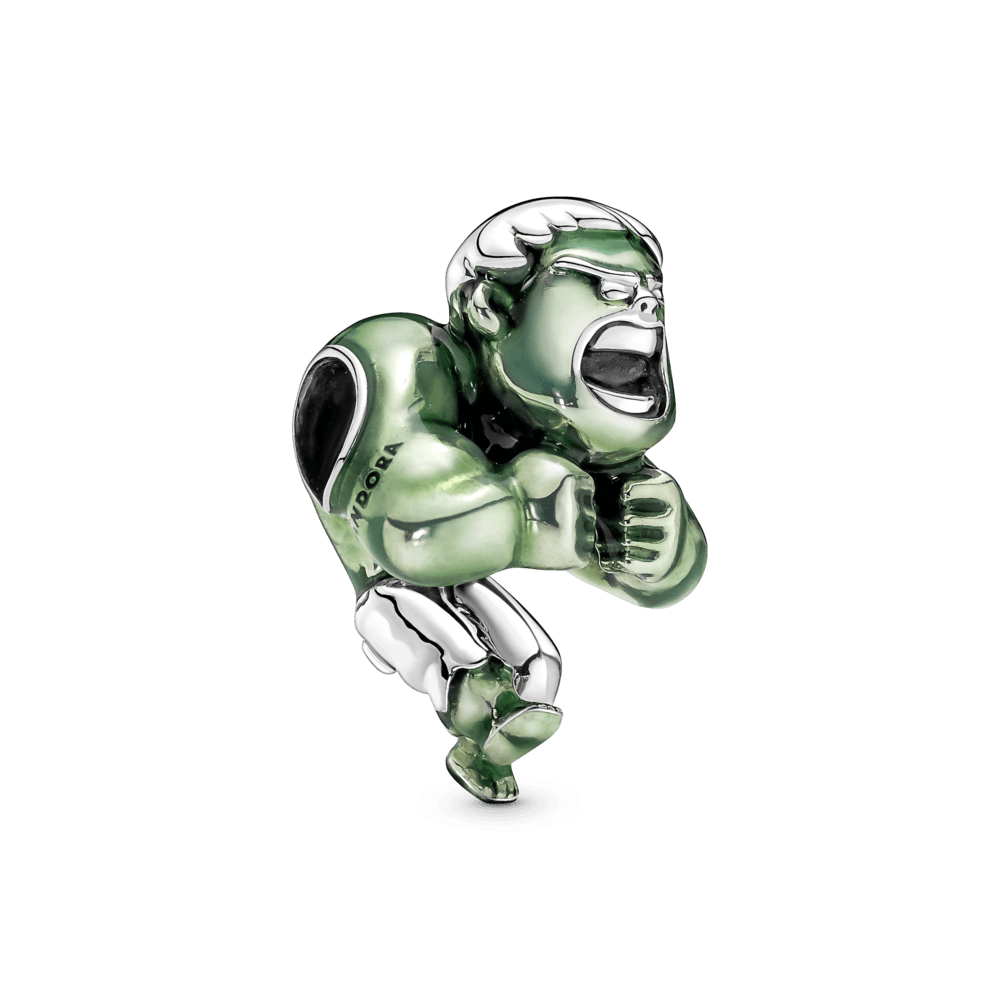 Charm Hulk Plateado
