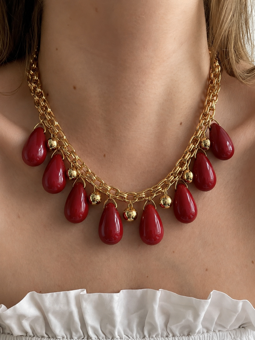 Collar Chunky de Gotas