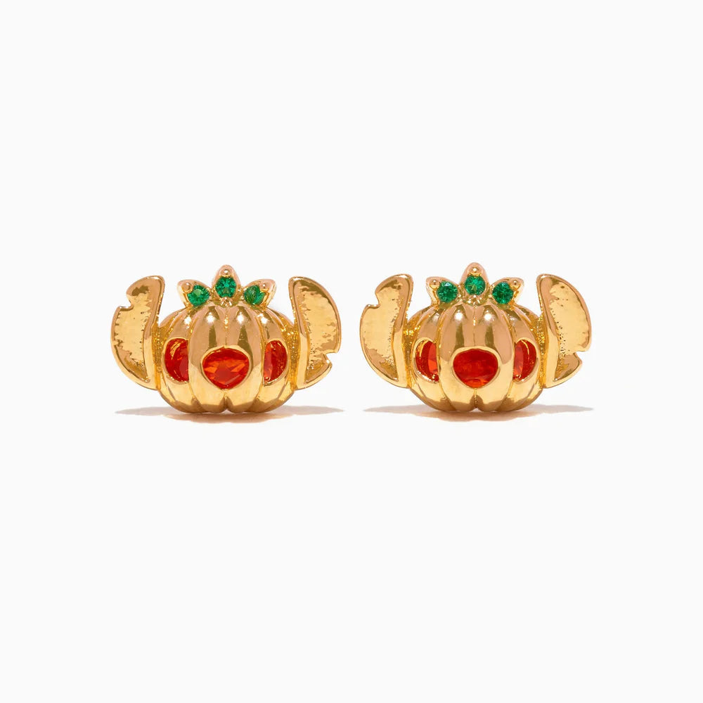 Yakemiyou Halloween Arete Pegado Stich Momia y Calabaza