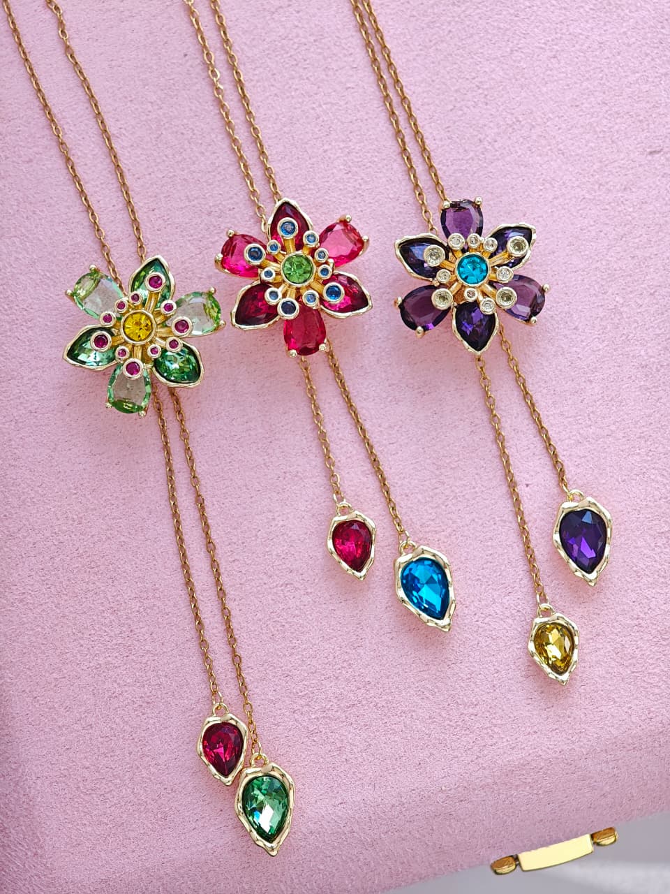 Collar Dupe Swarovksi Idyllia Flor