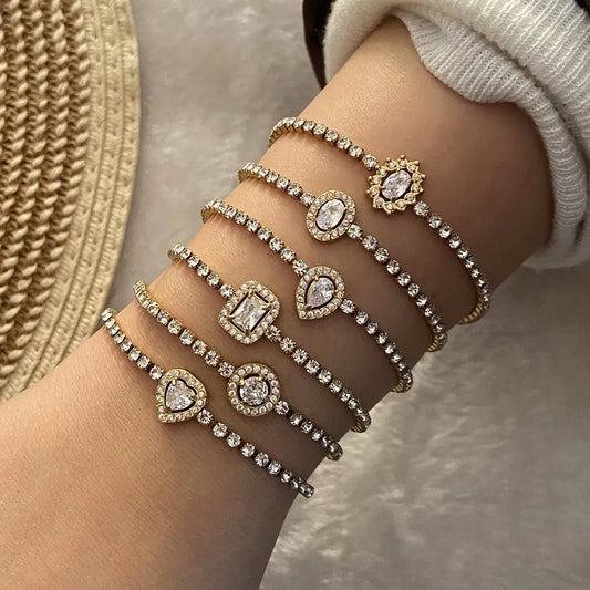 Pulseras Tennis Figuras