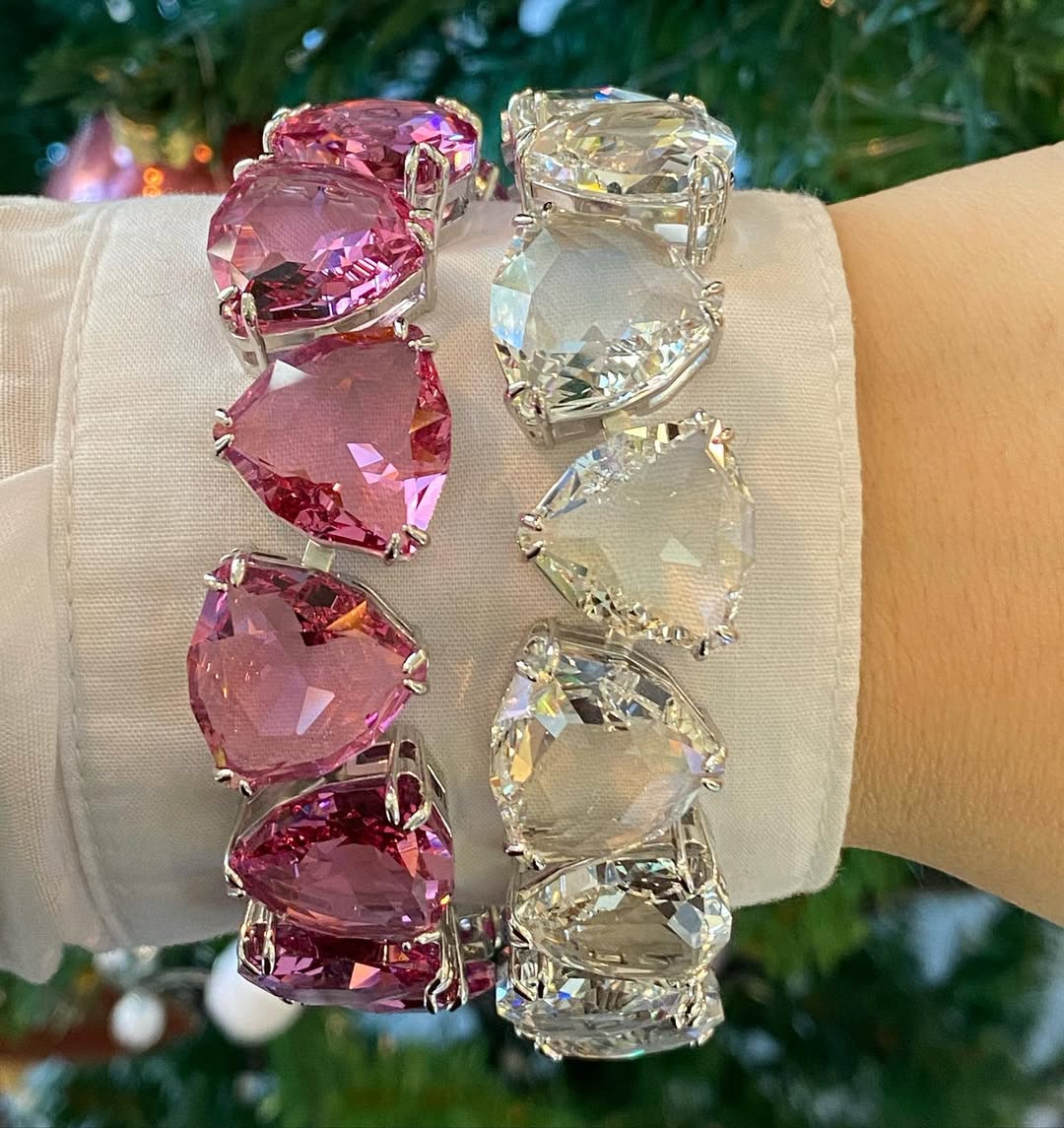 Pulsera Swarovski Corazones