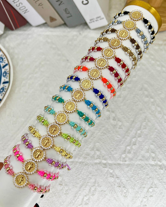 Pulsera San Benito de Colores