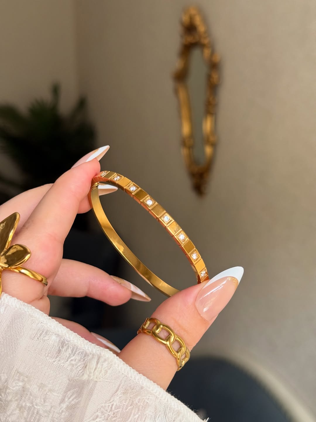 Brazalete Linea de Zirconias