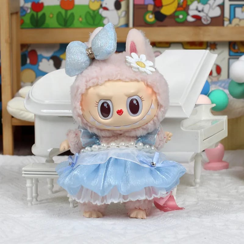Ropita Labubu Vestido Azul