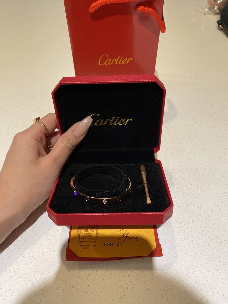 Caja Para Brazalete Cartier