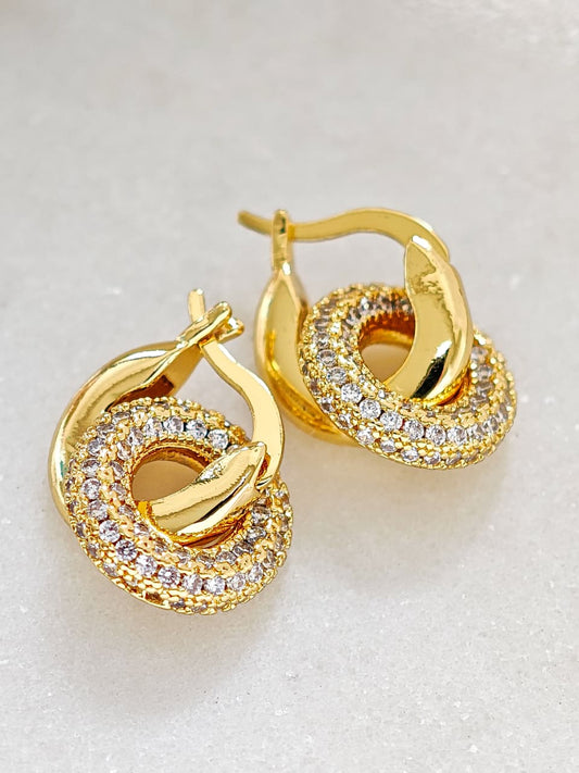 Aretes Aro Doble