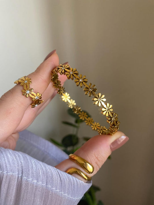 Brazalete de Florecitas