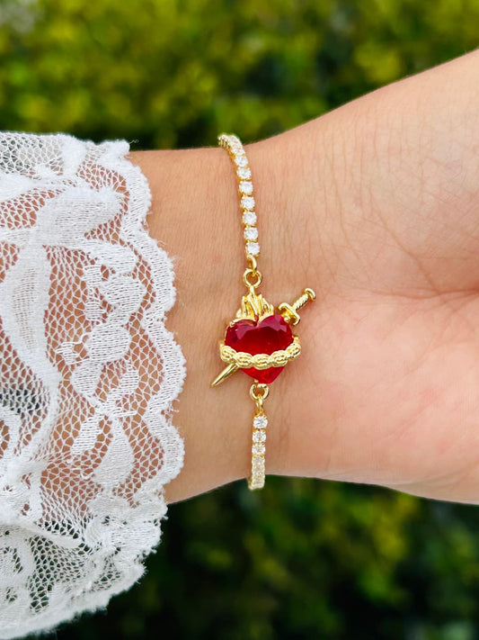 Pulsera Finita de Sagrado Corazon