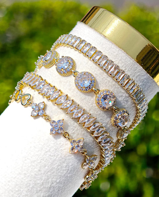 Pulseras Con Zirconias
