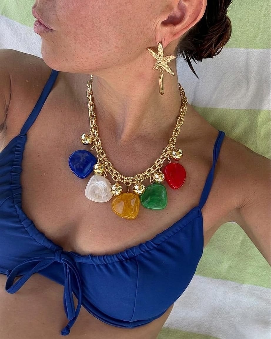 Collar Chunky de Colores