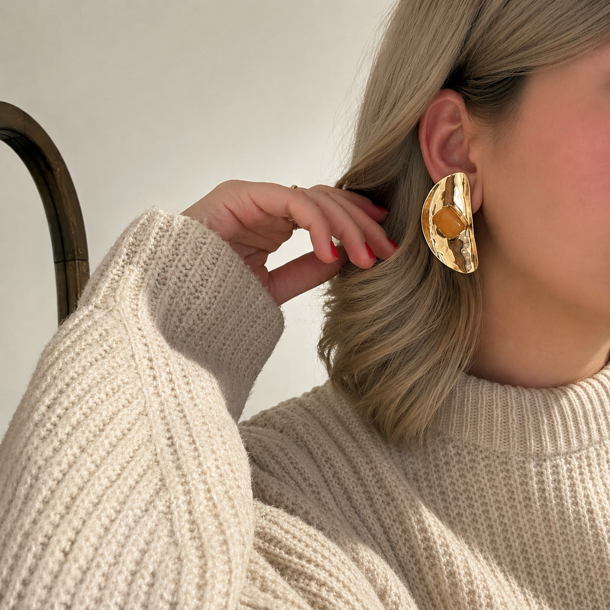Aretes Chunky