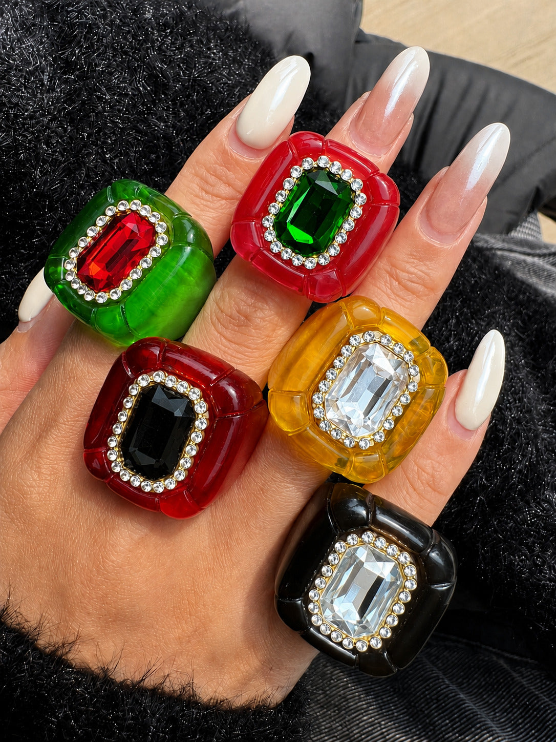Anillo Dupe Swarovski