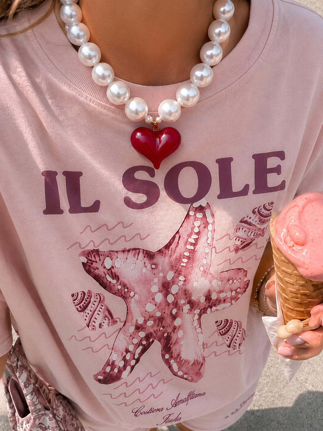 Collar de Corazón Rojo