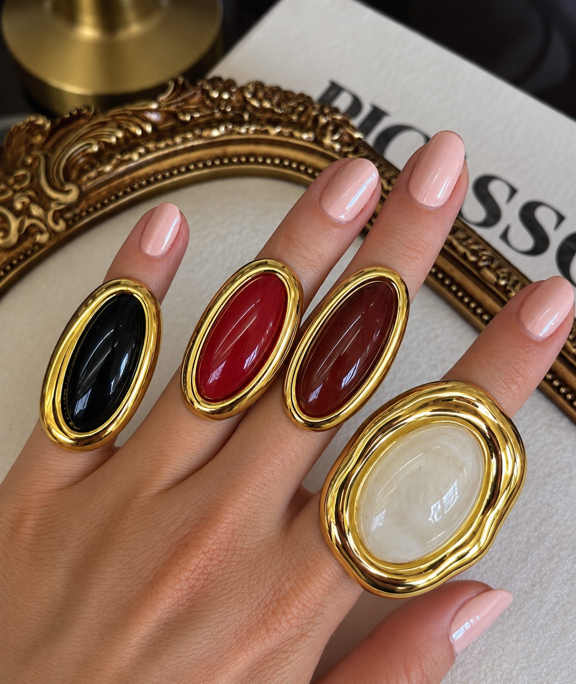 Anillos Oval