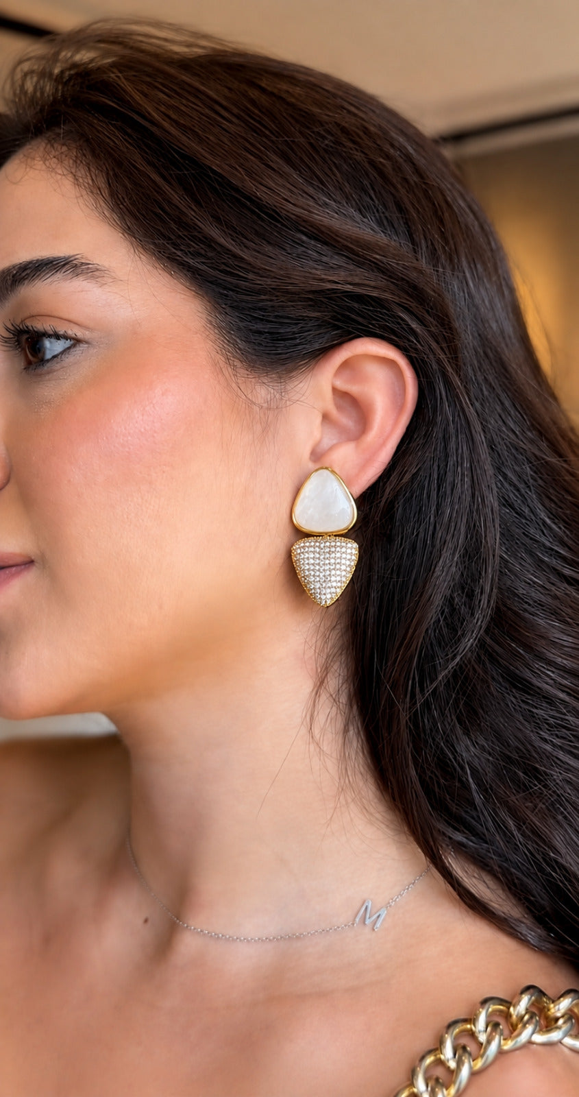 Aretes Doble de Rombo