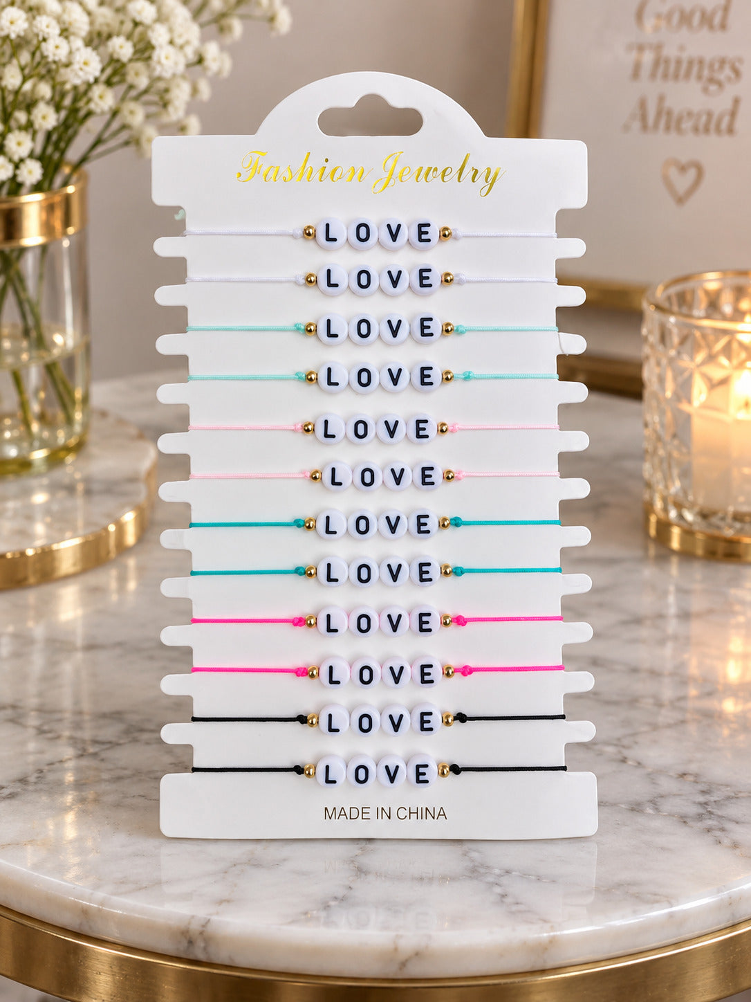 Paquete de Pulseras LOVE