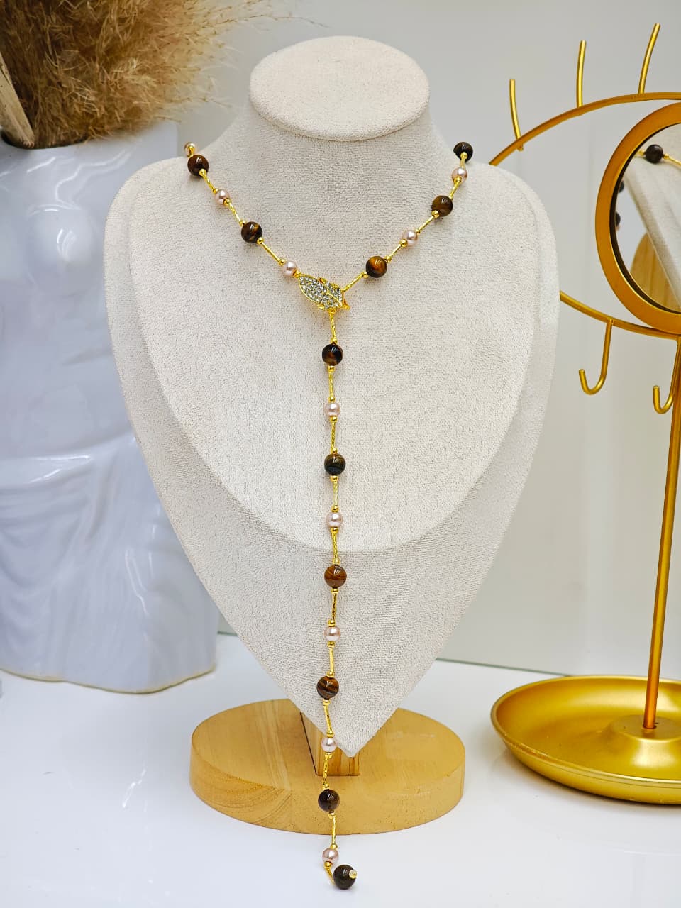 Collar Largo de Bolitas