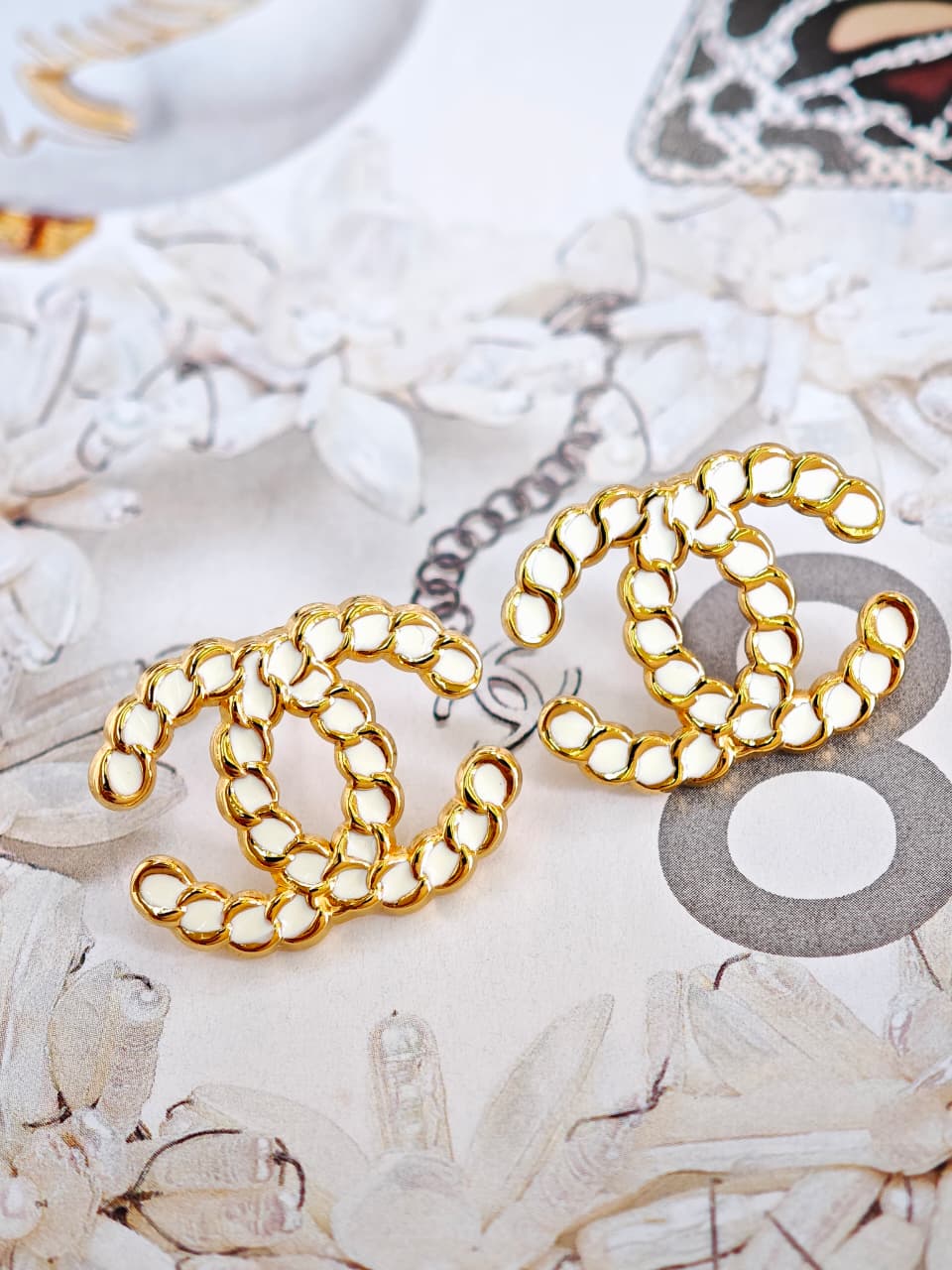 Aretes Chanel