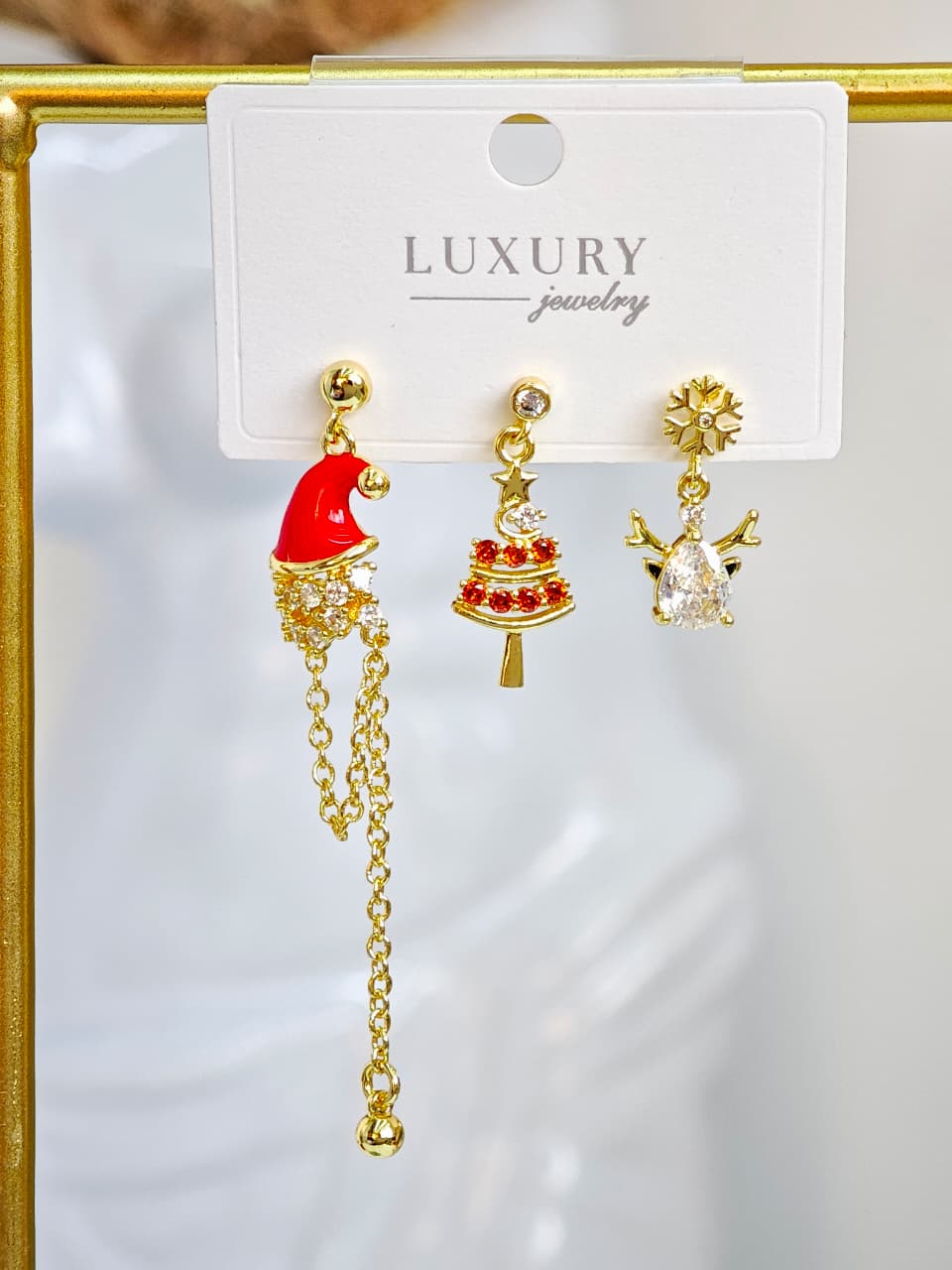 Set Aretes Santa