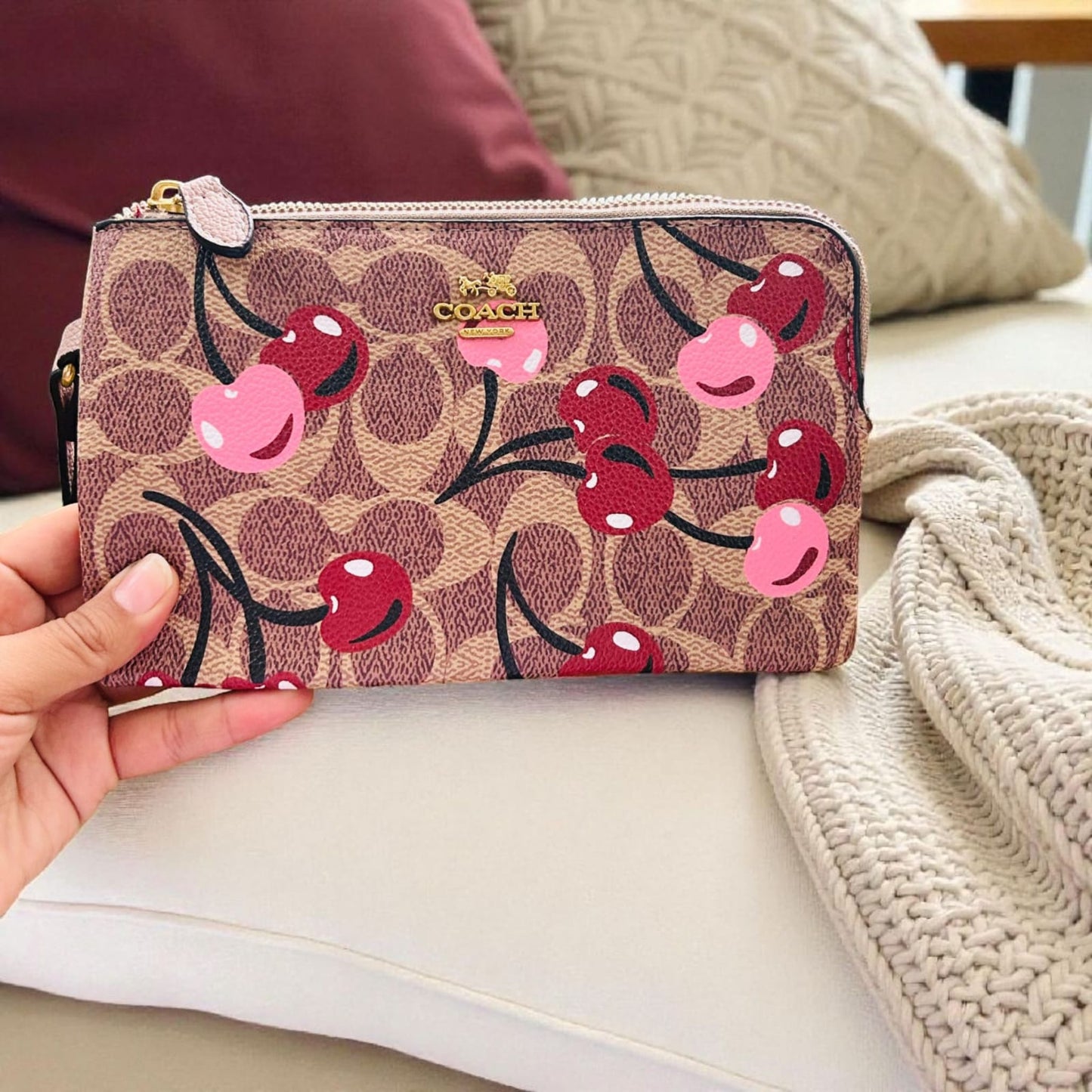 Muñequera Coach Doble