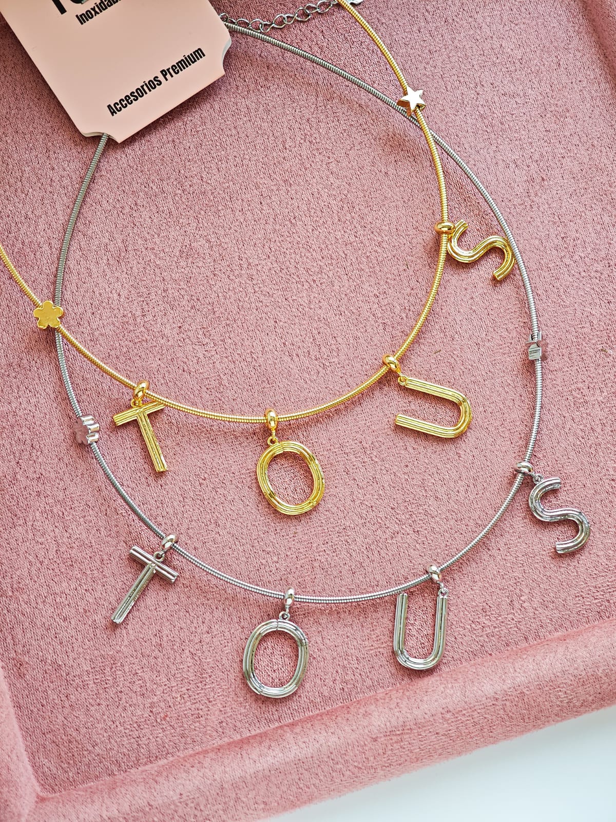 Collar de Letras Tous