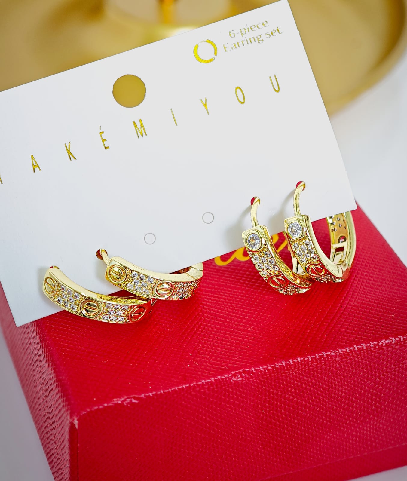 Set de Arracadas Cartier