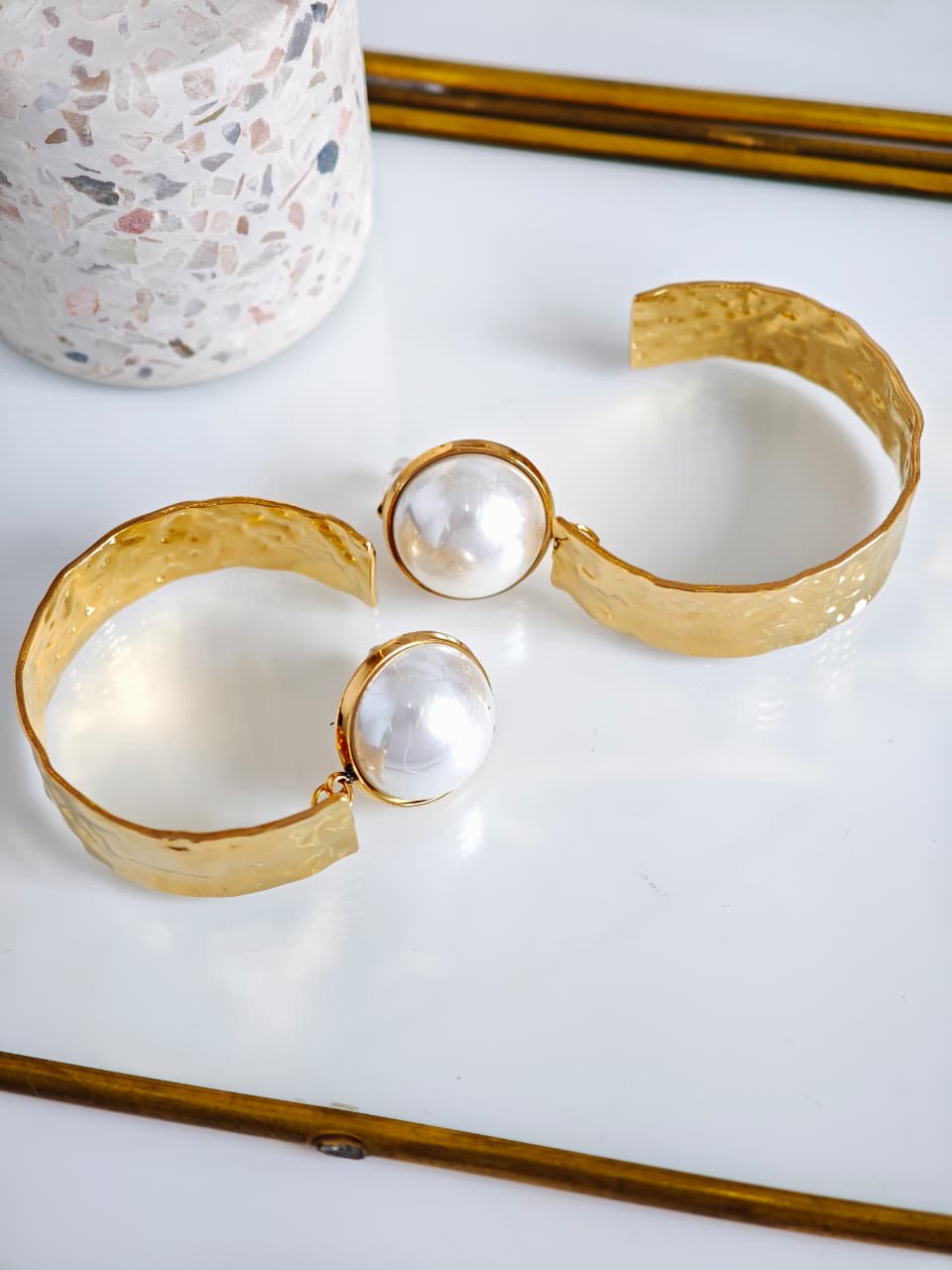 Aretes con Perla