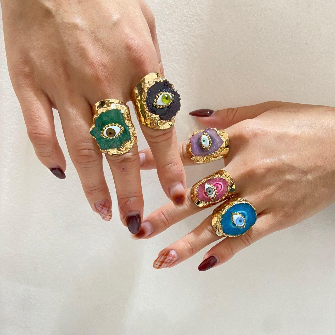 Anillo Cuarzo Ojito
