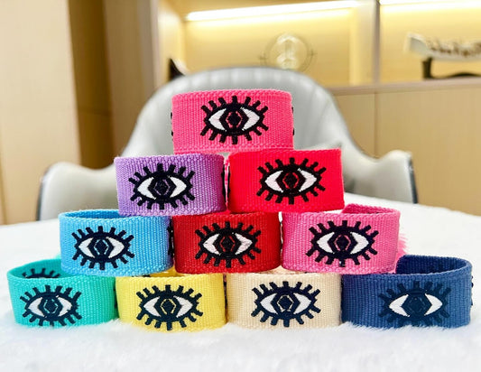 Pulsera Tejida de Ojo
