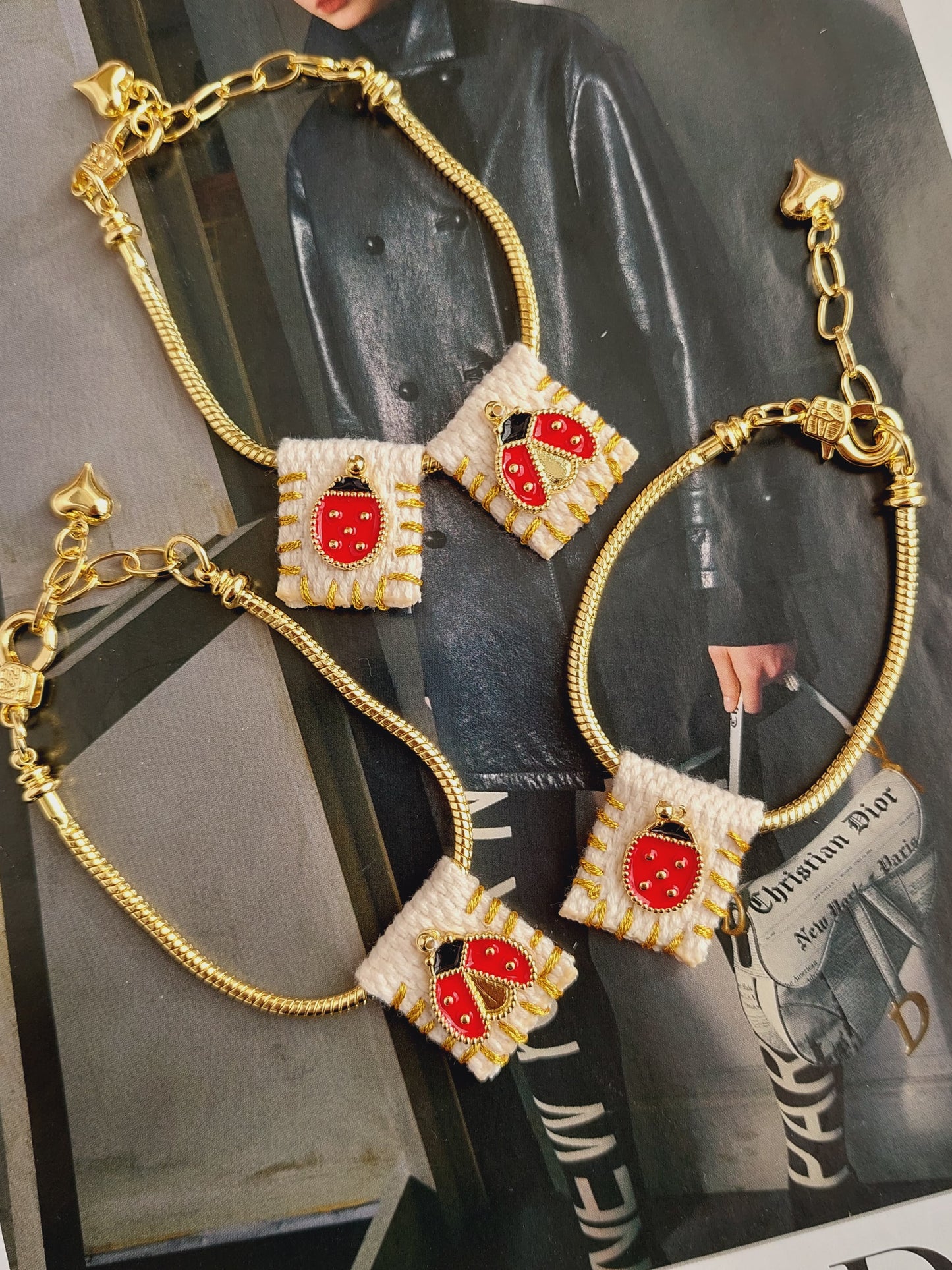 Pulsera Tejida de Catarina