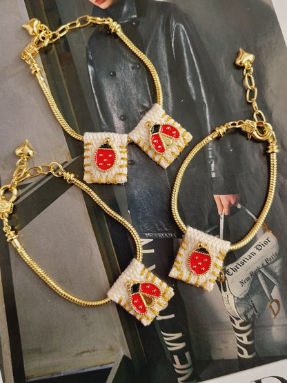 Pulsera Tejida de Catarina