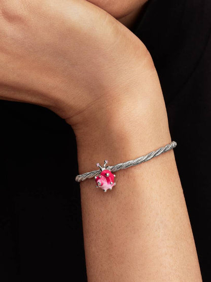 Charm Pandora Caracol Rosa