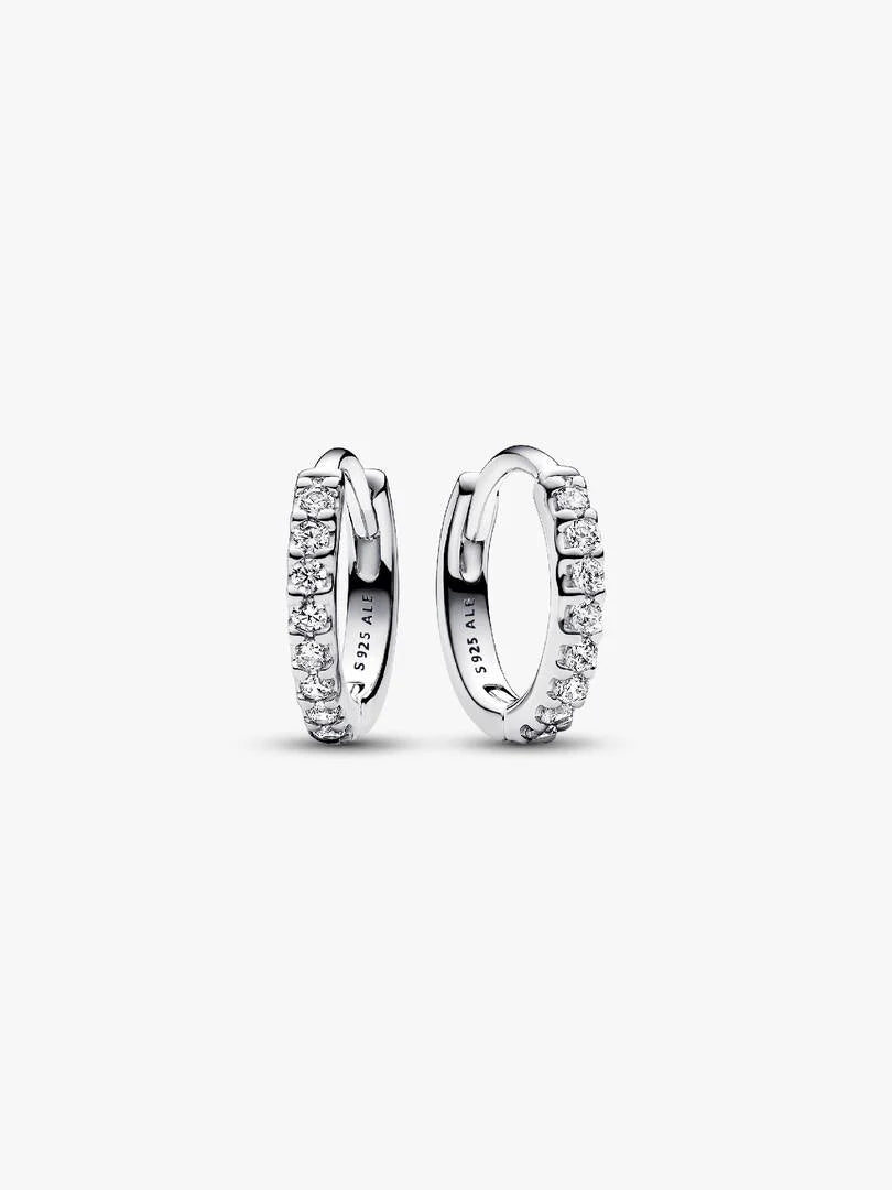 Hoops Pandora con Zirconias