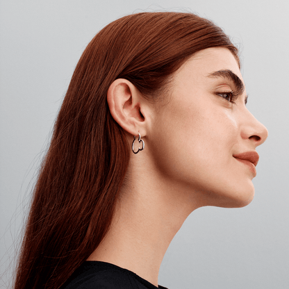 Aretes Pandora Silueta Mickey