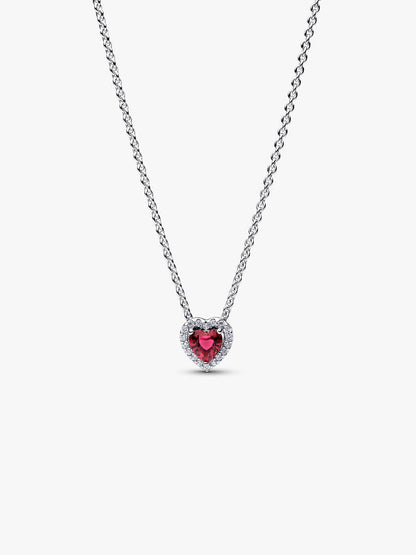 Collar Pandora Corazon Rojo