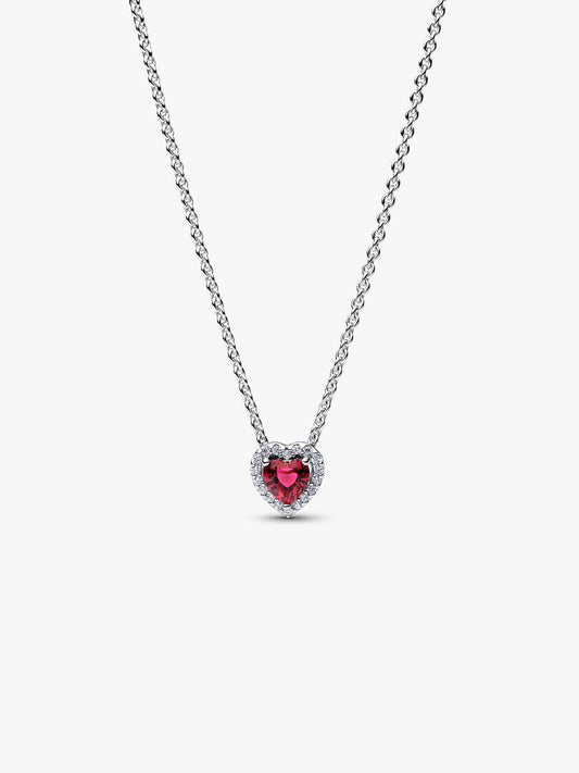 Collar Pandora Corazon Rojo