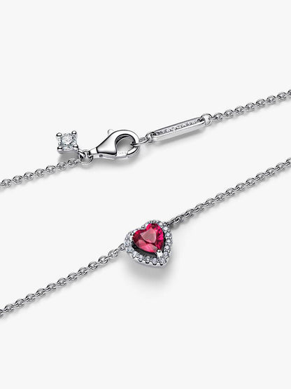 Collar Pandora Corazon Rojo