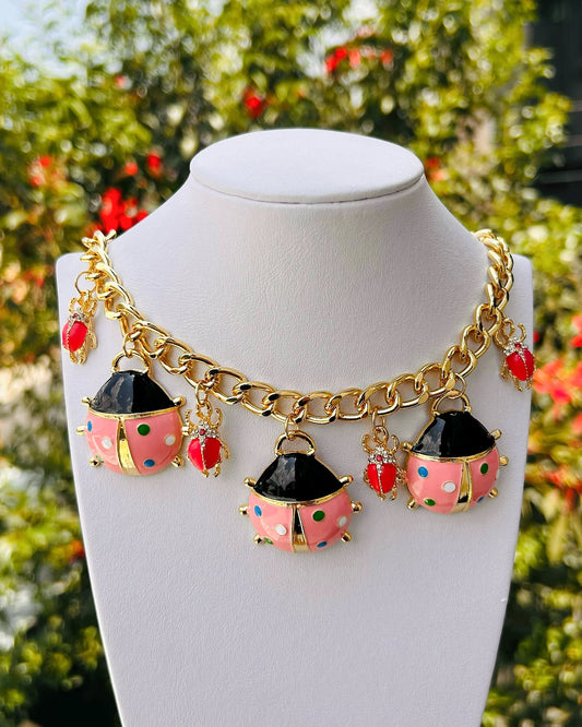 Collar Catarinas Rosa