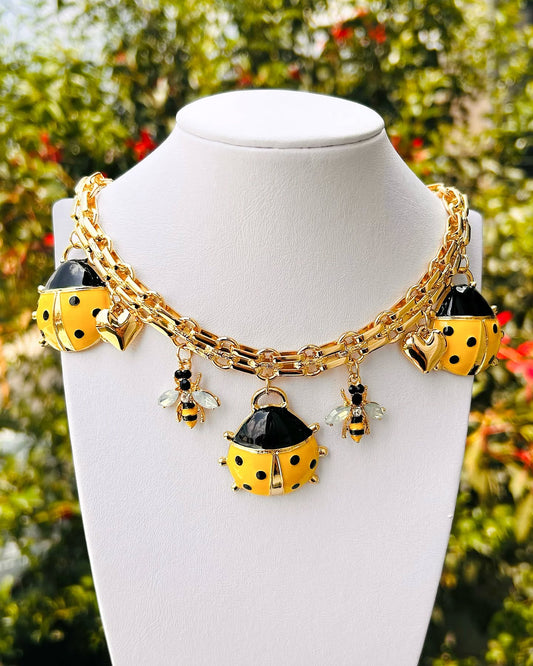 Collar Catarina Amarilla