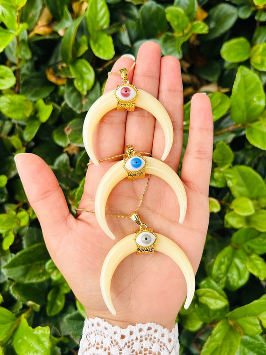 Collar Cuerno de la Abundancia con Ojito