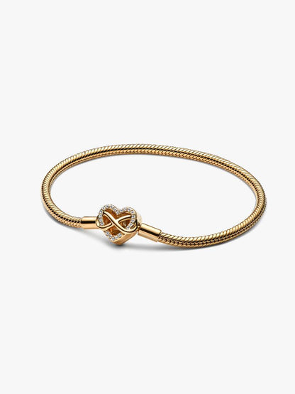 Pulsera Pandora de Corazon con Infinito