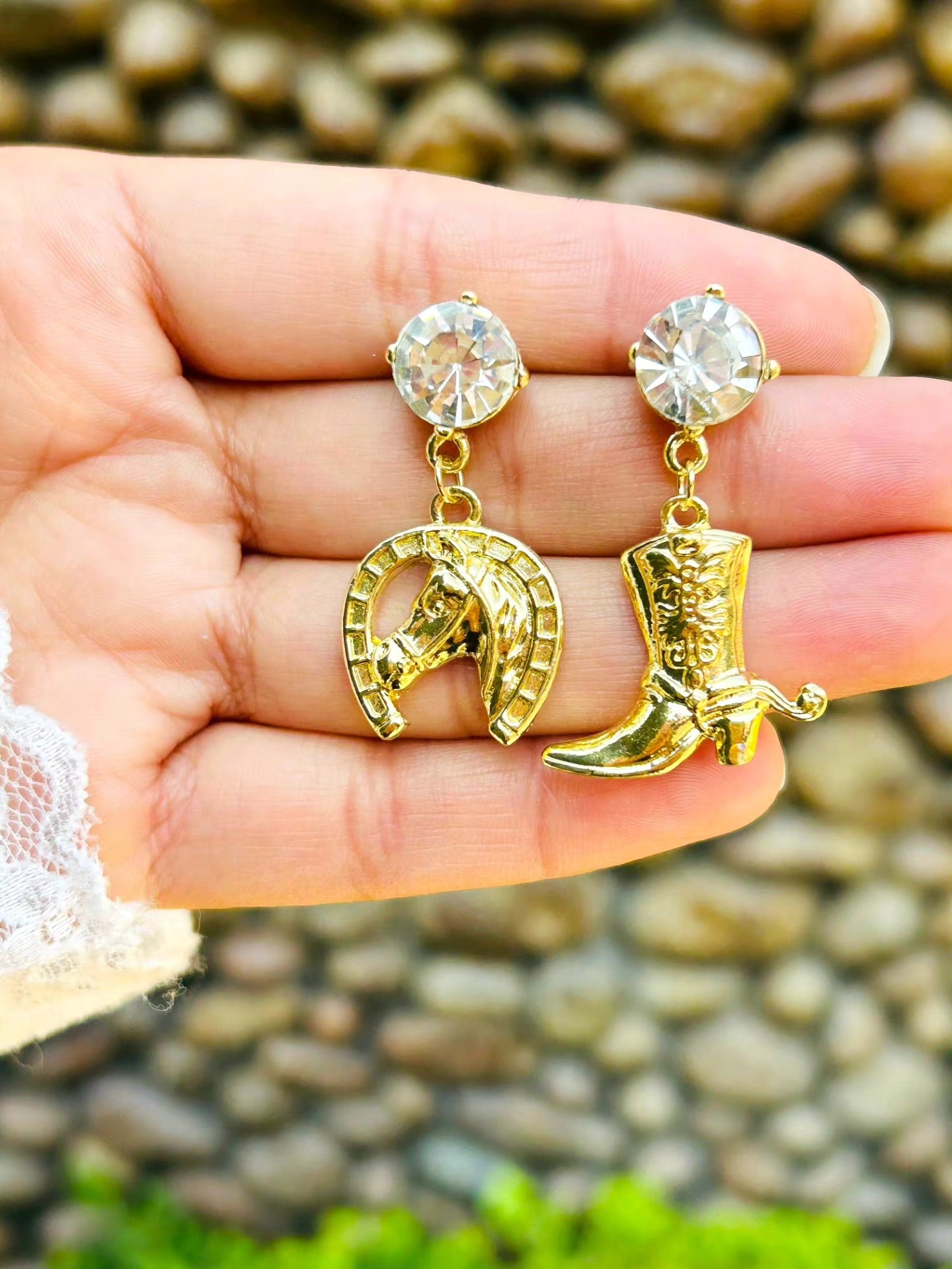 Aretes Botita y Herradura